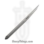 Microtech - 112M-10 - TAC P Mini - 410 SS Stonewash Hollow Spike - 410 SS - Natural - Image 2