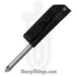 Microtech - 112M-10 - TAC P Mini - 410 SS Stonewash Hollow Spike - 410 SS - Natural - Image 3