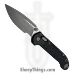 Microtech - 1135RL-10APFR - LUDT - Folding Knife - M390MK Apocalyptic Drop Point - Frag Aluminum - Black