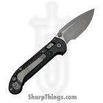 Microtech - 1135RL-10APFR - LUDT - Folding Knife - M390MK Apocalyptic Drop Point - Frag Aluminum - Black - Image 2