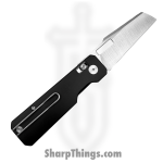Vero Engineering - Vero_BSA_0A - Aura - Folding Knife - 14C28N Satin Talon - Aluminum - Black - Image 2