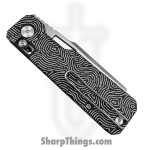 Vero Engineering - Vero_BSA_0C - Aura - Folding Knife - 14C28N Stonewash Talon - Aluminum Fingerprint - Black - Image 4