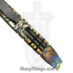 Vero Engineering - Vero_BSA_0K - Fulcrum Custom - Coated - Titanium Iridescent Skulls - Image 4
