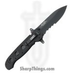 CRKT - CR2114SFG - M21 Special Forces - Folding Knife - 1.4116 Stainless Coated Spear Point Serrated - G10 - Black - Image 2