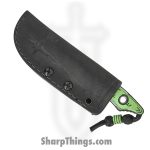 Heretic Knives - H065-CS-TX - Kobold - Fixed Blade Knife - CPM MagnaCut Cel Shade Toxic Green Bowie - G10 - Cel Shade Toxic Green - Image 3