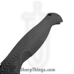 Half Face Blades - HFB6260K - Extremis Folder - Folding Knife - CPM S45VN Coated Spear Point - Titanium - Black - Image 4