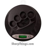VOC - KN-200 BK - 4.5 Inch Long Knuckle Duster - Metal - Black - Image 3
