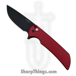 ProTech - MX103-LTD Red - Mordax - Folding Knife - CPM MagnaCut Coated Drop Point - Aluminum - Red