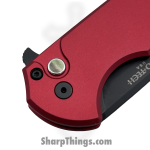 ProTech - MX103-LTD Red - Mordax - Folding Knife - CPM MagnaCut Coated Drop Point - Aluminum - Red - Image 5