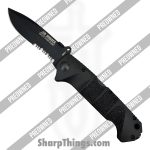 Boker Plus - PO01BO053 - Preowned RBB #0901 - Folding Knife - 440C SS Coated Clip Point - Polymer - Black