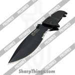 Boker Plus - PO01BO053 - Preowned RBB #0901 - Folding Knife - 440C SS Coated Clip Point - Polymer - Black - Image 10