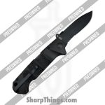 Boker Plus - PO01BO053 - Preowned RBB #0901 - Folding Knife - 440C SS Coated Clip Point - Polymer - Black - Image 2