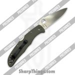 Spyderco - PO10GPFG - Preowned Endura - Folding Knife - VG-10 Satin Clip Point - G10 - Grey - Image 2
