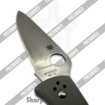 Spyderco - PO10GPFG - Preowned Endura - Folding Knife - VG-10 Satin Clip Point - G10 - Grey - Image 5