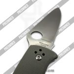 Spyderco - PO10GPFG - Preowned Endura - Folding Knife - VG-10 Satin Clip Point - G10 - Grey - Image 7