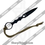 Benchmade - PO176BKSN - Preowned SOCP - Fixed Blade Knife - 440C SS Coated Dagger - Steel - Black - Image 2