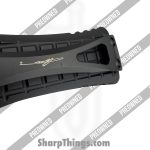 Microtech - PO703-1TFRS - Preowned Hera Frag - Folding Knife - M390 Coated Drop Point - Aluminum - Black - Image 5