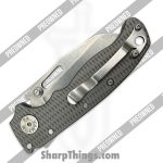 Demko Knives - POADKAD205SF3VTIT - Preowned AD20.5 Ti - Folding Knife - 3V Stonewash Sheepsfoot - Titanium - Grey - Image 4