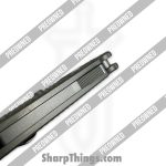 Demko Knives - POADKAD205SF3VTIT - Preowned AD20.5 Ti - Folding Knife - 3V Stonewash Sheepsfoot - Titanium - Grey - Image 9
