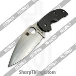 Spyderco - POC123TIP - Preowned Sage 2 - Folding Knife - S30V Satin Spear Point - Titanium - Grey - Image 11