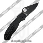 Spyderco - POC223PBBK - Preowned Para 3 Lightweight - Folding Knife - CTS-BD1N Coated Clip Point - Polymer - Black - Image 2