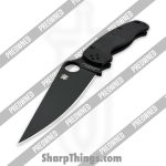 Spyderco - POC81GMCBKP2 - Preowned Paramilitary 2 Salt - Folding Knife - CPM MagnaCut DLC Clip Point - G10 - Black - Image 10