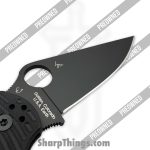 Spyderco - POC81GMCBKP2 - Preowned Paramilitary 2 Salt - Folding Knife - CPM MagnaCut DLC Clip Point - G10 - Black - Image 11