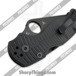 Spyderco - POC81GMCBKP2 - Preowned Paramilitary 2 Salt - Folding Knife - CPM MagnaCut DLC Clip Point - G10 - Black - Image 6