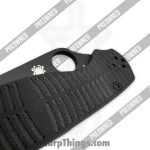 Spyderco - POC81GMCBKP2 - Preowned Paramilitary 2 Salt - Folding Knife - CPM MagnaCut DLC Clip Point - G10 - Black - Image 8