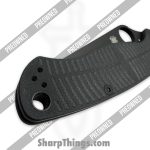 Spyderco - POC81GMCBKP2 - Preowned Paramilitary 2 Salt - Folding Knife - CPM MagnaCut DLC Clip Point - G10 - Black - Image 9