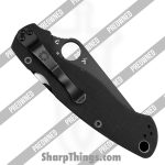 Spyderco - POC81GPBK2 - Preowned Paramilitary 2 - Folding Knife - S30V DLC Clip Point - G10 - Black - Image 4