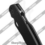 Spyderco - POC81GPBK2 - Preowned Paramilitary 2 - Folding Knife - S30V DLC Clip Point - G10 - Black - Image 5