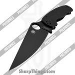 Spyderco - POC81GPBK2 - Preowned Paramilitary 2 - Folding Knife - S30V DLC Clip Point - G10 - Black - Image 8