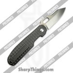 Kizer Cutlery - POKI4562A4 - Preowned Cormorant Ti - Folding Knife - 20CV Satin Clip Point - Titanium - Grey - Image 2