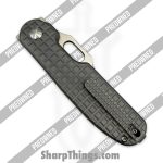 Kizer Cutlery - POKI4562A4 - Preowned Cormorant Ti - Folding Knife - 20CV Satin Clip Point - Titanium - Grey - Image 4