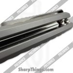 Kizer Cutlery - POKI4562A4 - Preowned Cormorant Ti - Folding Knife - 20CV Satin Clip Point - Titanium - Grey - Image 9