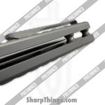 Kizer Cutlery - POKi4605A1 - Preowned Original Ti - Folding Knife - S35VN Stonewash Drop Point - Titanium - Grey - Image 9