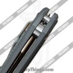 Chris Reeve Knives - POL31-1206 - Preowned Large Sebenza 31 Inlay - Folding Knife - Chad Nichols Damascus Drop Point - Titanium - Black - Image 14