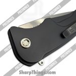 Medford Knife and Tool - POMK0394TQ-42AB-TSCP-Q4 - Preowned Smooth Criminal - Folding Knife - S45VN Stonewash Drop Point - Aluminum - Black - Image 6