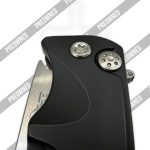 Medford Knife and Tool - POMK0394TQ-42AB-TSCP-Q4 - Preowned Smooth Criminal - Folding Knife - S45VN Stonewash Drop Point - Aluminum - Black - Image 8