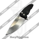 Medford Knife and Tool - POMK0394TQ-42AB-TSCP-Q4 - Preowned Smooth Criminal - Folding Knife - S45VN Stonewash Drop Point - Aluminum - Black - Image 9