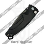 Medford Knife and Tool - POMKA394PQ-42AB-T2C2-Q4 - Preowned Smooth Criminal Auto - Automatic Knife - S45VN Coated Drop Point - Aluminum - Black|Blue - Image 3