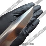 Randall - POrkm1 - Preowned Model #1 - Fixed Blade Knife - 01 Tool Steel Satin Clip Point - Leather - Brown|Brass - Image 3