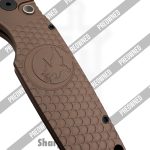 Protech - POTR-3.04 - Preowned TR-3 Sandhawk - Automatic Knife - CPM MagnaCut Bronzed Spear Point - Aluminum - Brown - Image 7