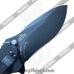 Zero Tolerance - POZT0350 - Preowned 0350 - Folding Knife - S30V DLC Drop Point - G10 - Black - Image 4