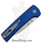 ProTech - RCS1105-Blue - Ramon Chavez Scapegoat - Automatic Knife - CPM MagnaMax Stonewash Clip Point - Carbide Aluminum - Blue - Image 4