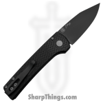 ProTech - RCS1106 - Ramon Chavez Scapegoat - Automatic Knife - CPM MagnaMax Coated Clip Point - Carbide Aluminum - Black - Image 2