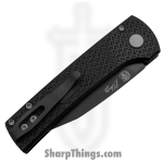 ProTech - RCS1106 - Ramon Chavez Scapegoat - Automatic Knife - CPM MagnaMax Coated Clip Point - Carbide Aluminum - Black - Image 4