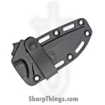 Spartan Blades - SBSL004BKBK - Alala - Fixed Blade Knife - 1095 Cro-Van Coated Drop Point - Canvas Micarta - Black - Image 4
