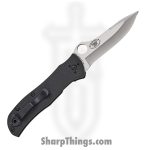 Spyderco - SC55G20CVP - Starmate - Folding Knife - CPM 20CV Satin Modified Clip Point - G10 - Black - Image 2